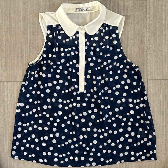 Chloe K sheer tank top - Picture 9 of 12